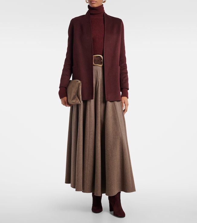 Max Mara Harold camel hair wrap coat