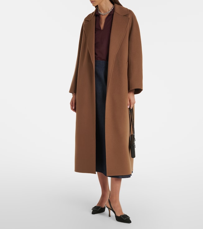 S Max Mara - Livia virgin wool coat | Plush