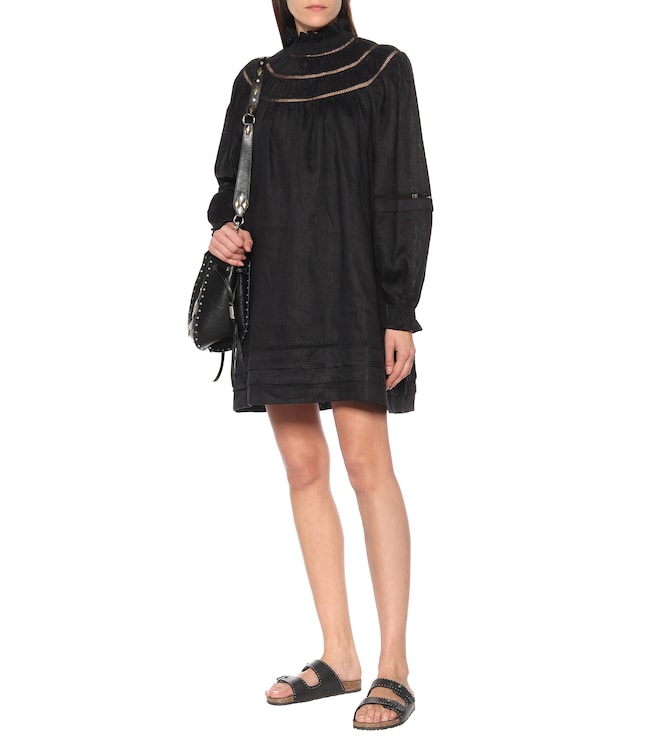 Marant Étoile Adenia linen minidress