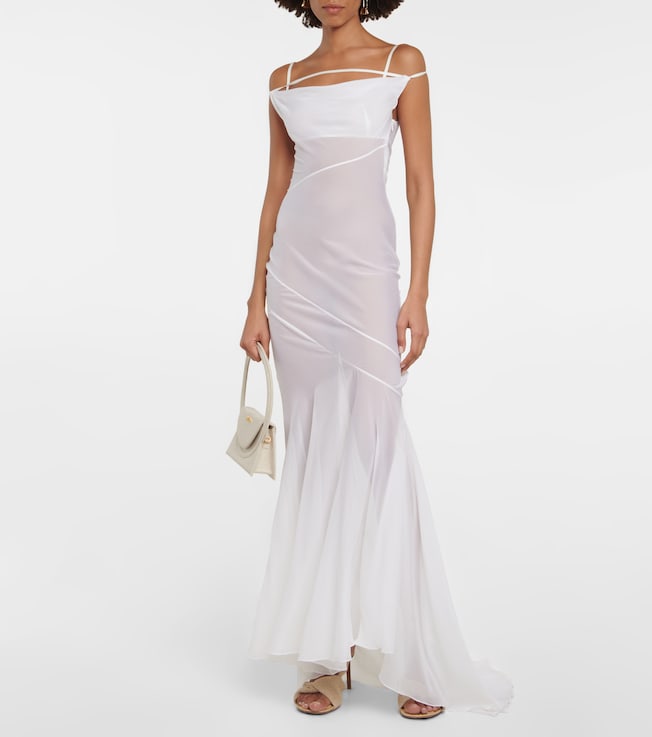 Jacquemus Silk blend gown