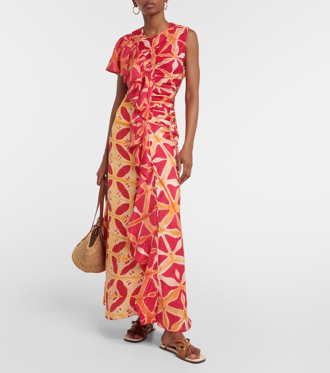 Ulla Johnson Lali printed silk maxi dress