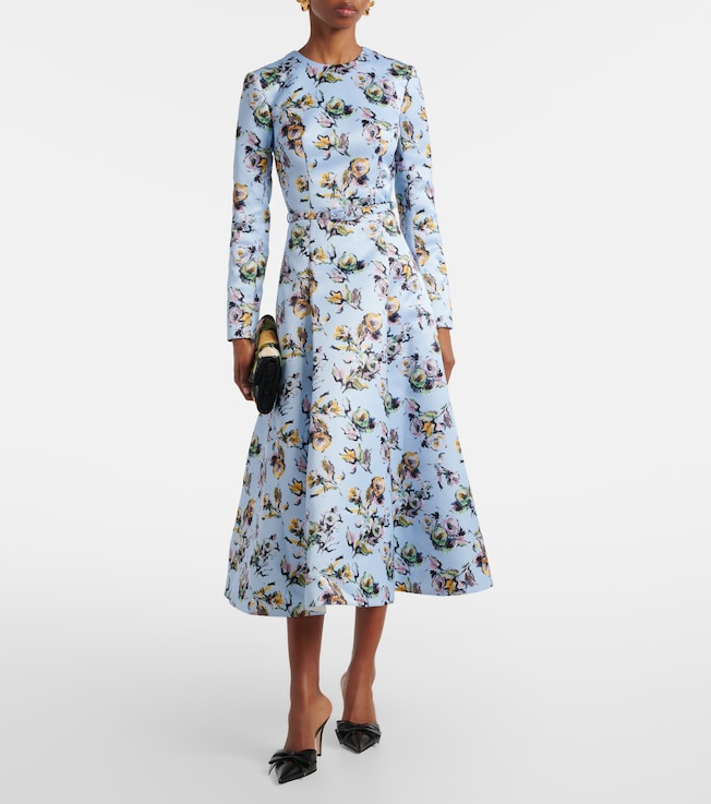 Emilia Wickstead Capucine floral midi dress
