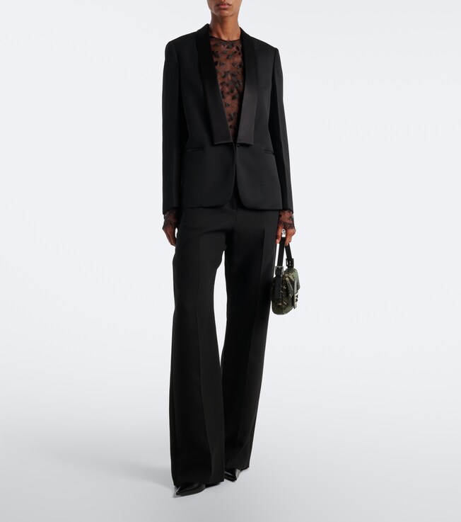 Fendi Fendi Virgin wool tuxedo jacket