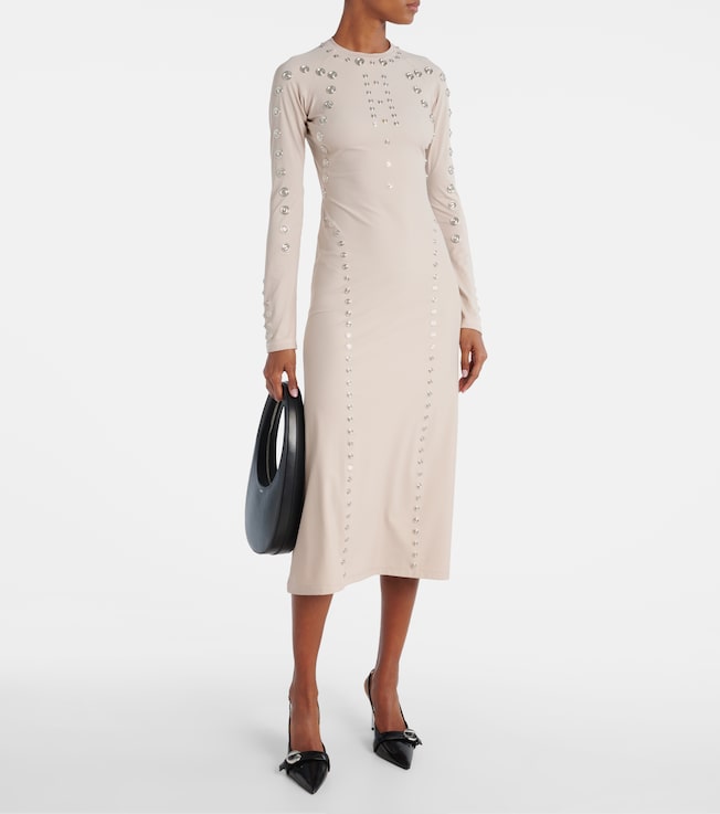 Coperni Coperni Embellished midi dress