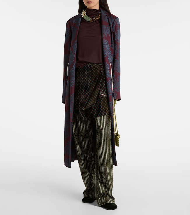 Dries Van Noten Huala draped top