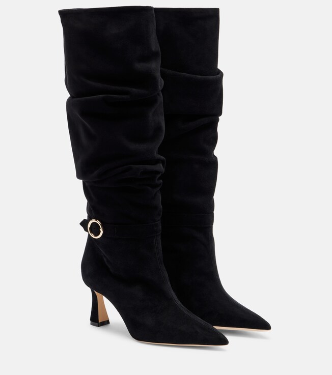 Malone Souliers Melina 70 suede knee-high boots