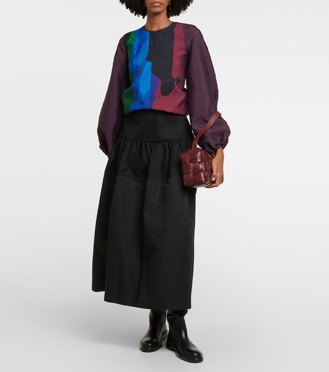Roksanda Printed silk blouse