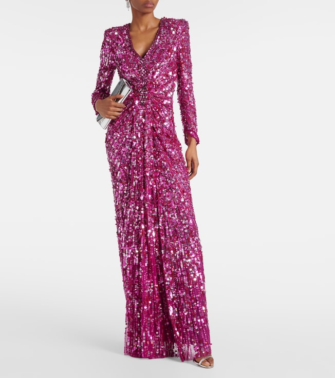 Jenny Packham Gazelle sequined gown