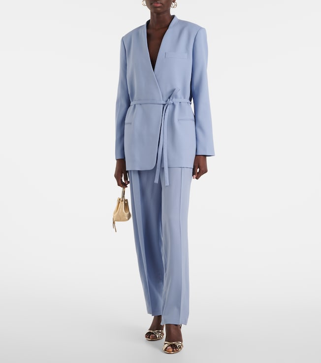 JOSEPH Victor wool crêpe jacket