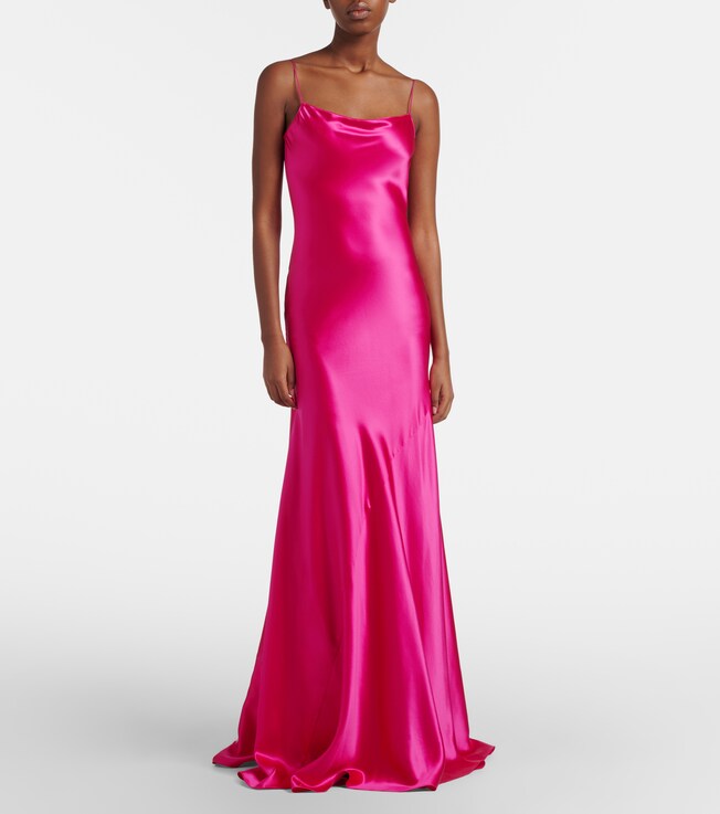 Alaïa Silk satin gown