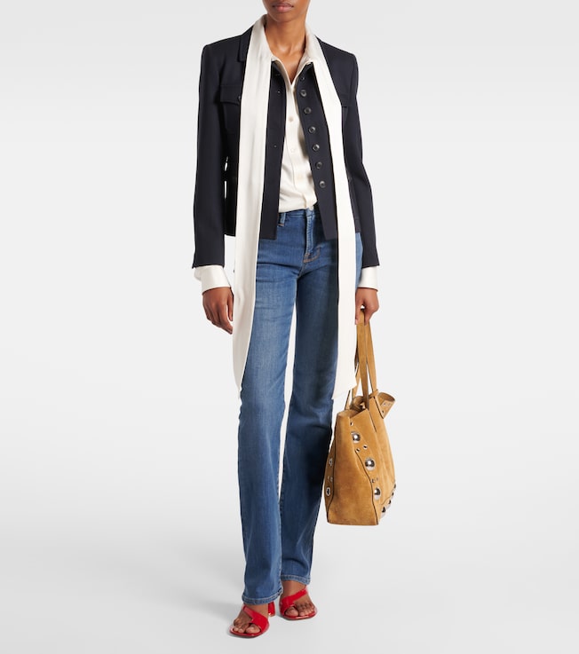 FRAME Le Mini Boot mid-rise jeans