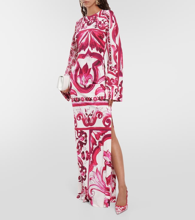 Dolce&Gabbana Majolica printed maxi dress