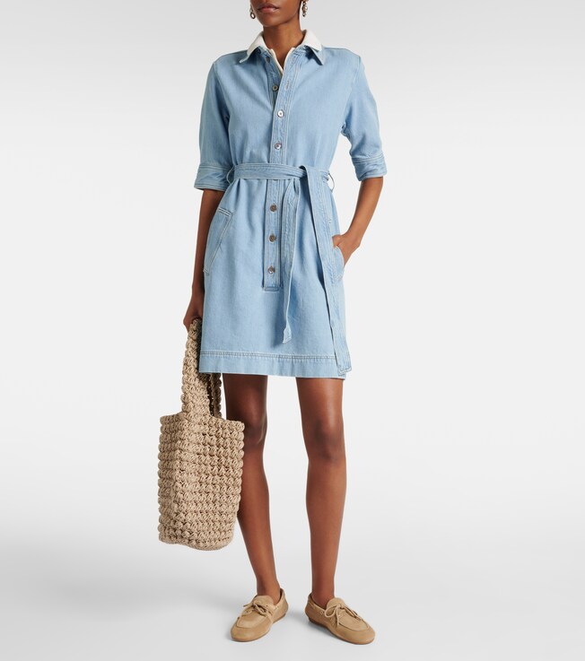 FRAME Denim shirt dress