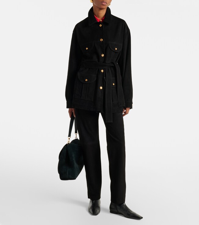 Blazé Milano Sahariana suede jacket