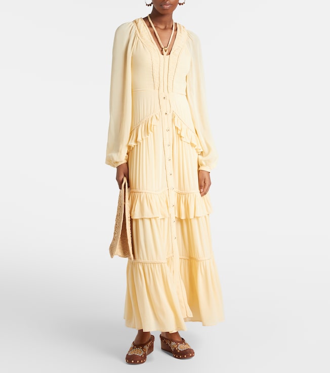 FARM Rio Braided maxi dress