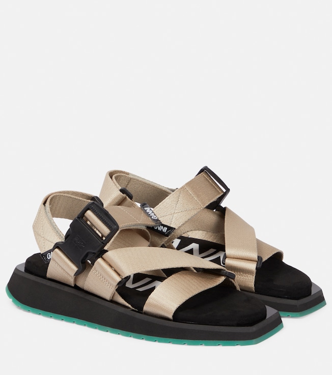GANNI Performance Webbing sandals