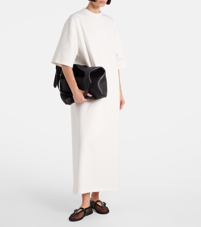 Cotton-blend T-shirt dress