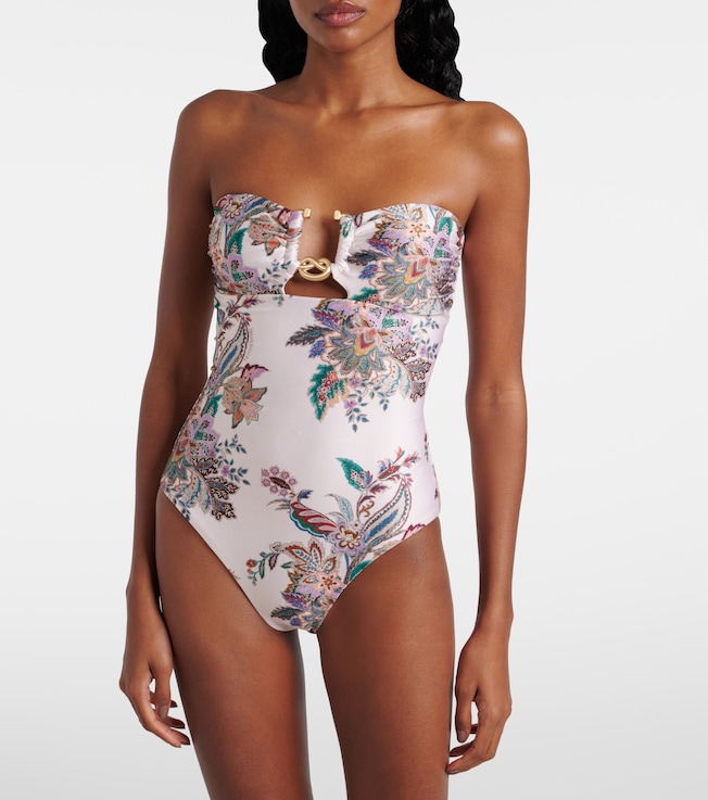 Zimmermann Rhiannon paisley swimsuit