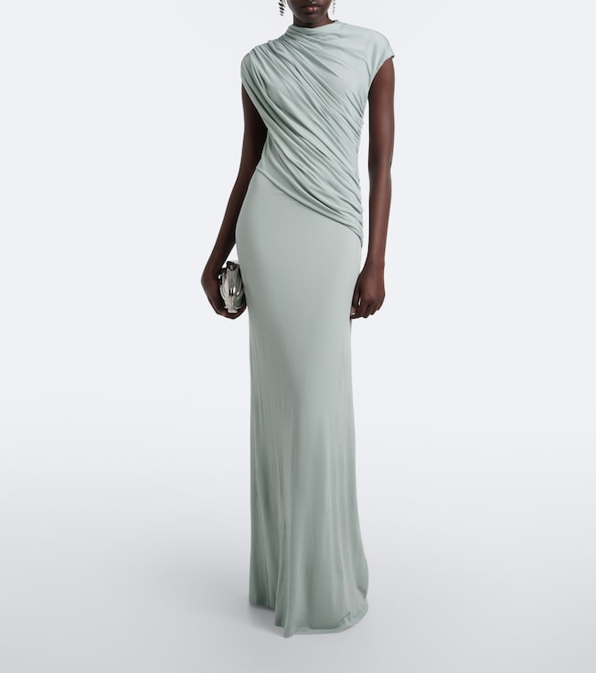 TOVE Saffron draped jersey maxi dress