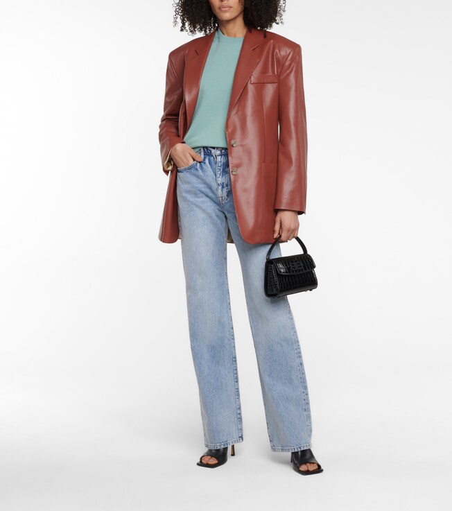 FRAME Le Jane high-rise straight jeans