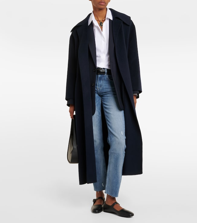 AG Jeans Girlfriend mid-rise straight jeans