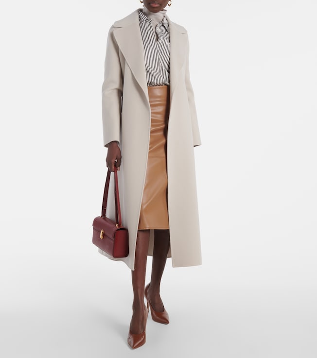 S Max Mara Paolore wool wrap coat