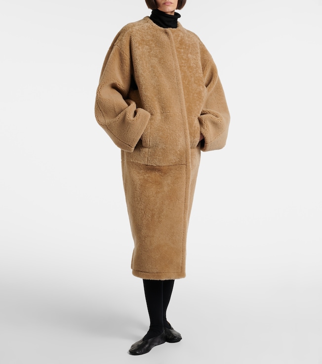 The Row Narol shearling coat
