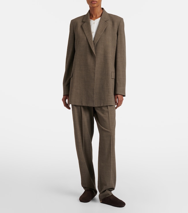 The Row Devlin wool blazer