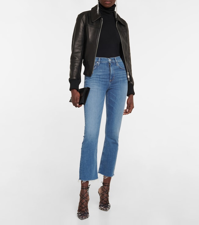 Citizens Of Humanity Isola mid-rise cropped bootcut jeans