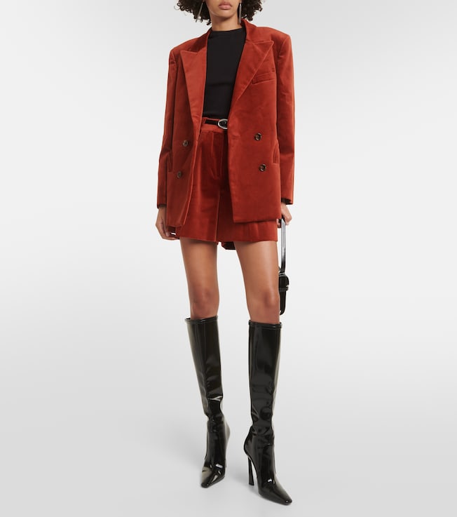 Shorts Jealousy aus Samt | Blazé Milano