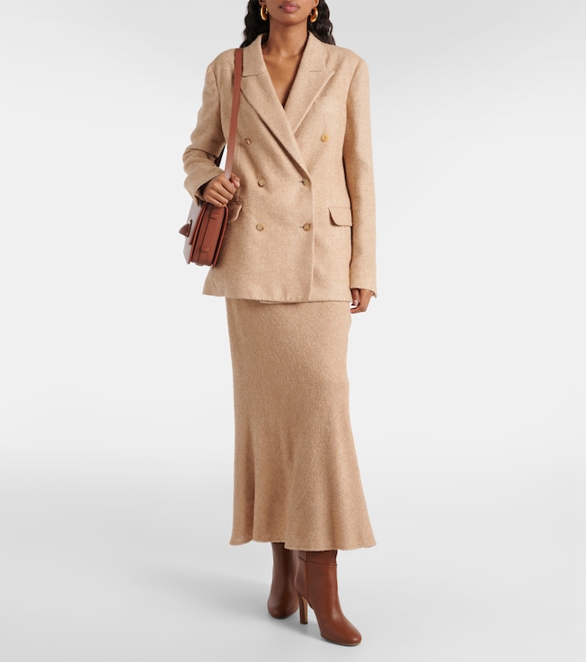 Gabriela Hearst Amergin bouclé gauze jacket