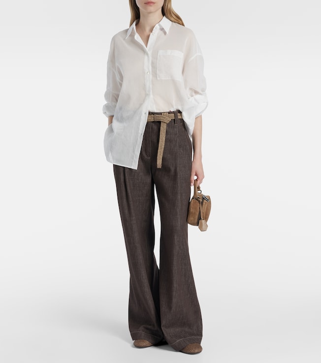 Brunello Cucinelli Cotton poplin shirt
