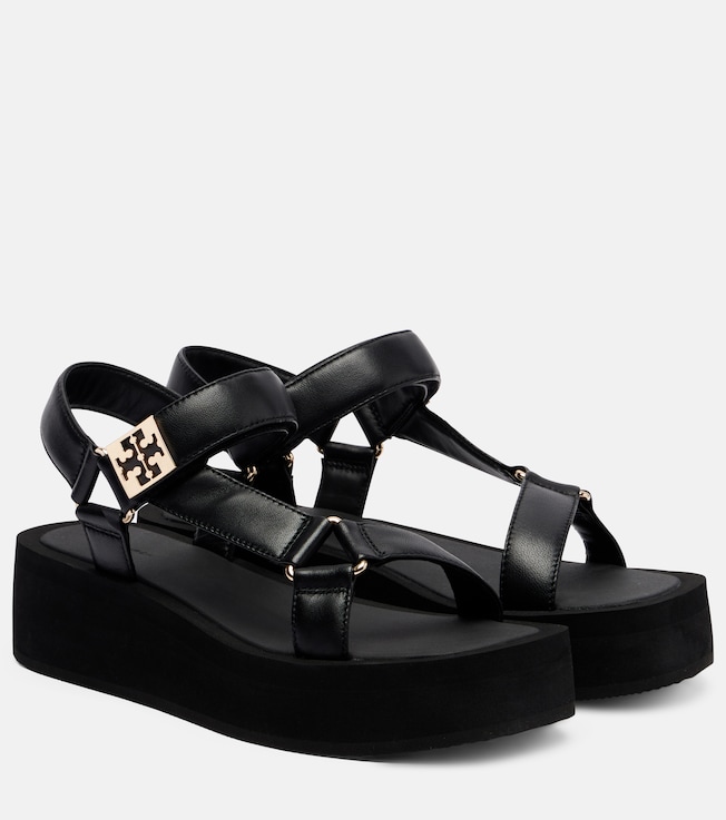 Tory Burch Mellow leather platform sandals