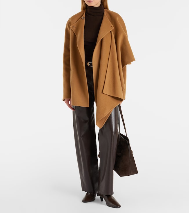 Altuzarra Dak caped wool-blend coat