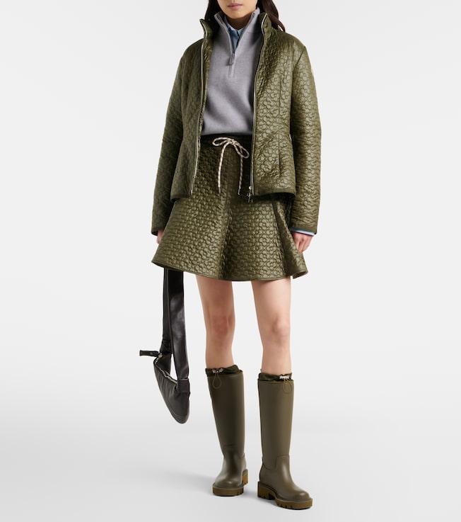 Moncler Geranium quilted down jacket