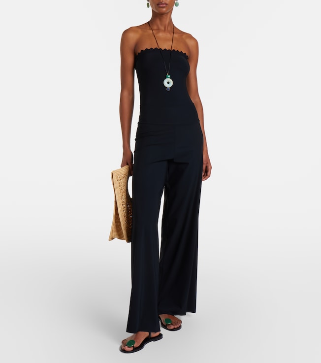 Karla Colletto Basics wide-leg pants