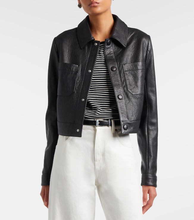 FRAME The Small leather jacket