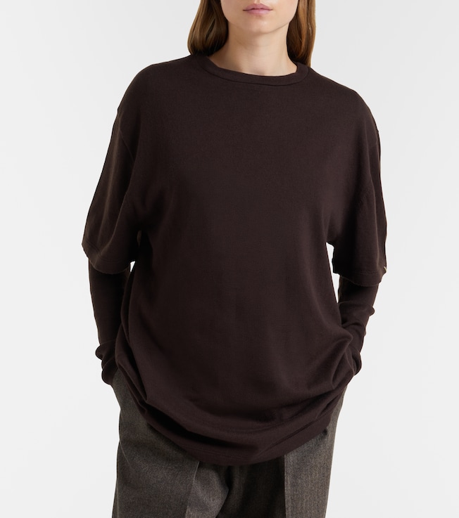 Extreme Cashmere N°269 Rik cotton and cashmere T-shirt
