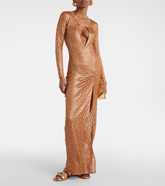 Missoni Mare Lamé beach dress