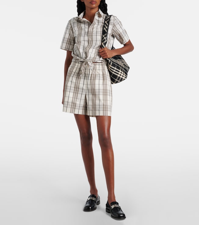 Burberry Burberry Check cotton shorts