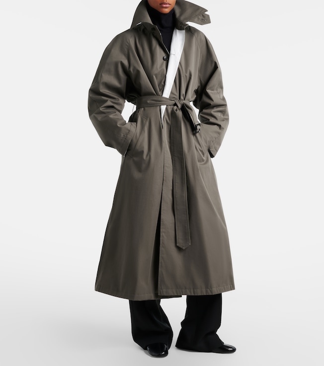 PHOEBE PHILO Cotton twill trench coat