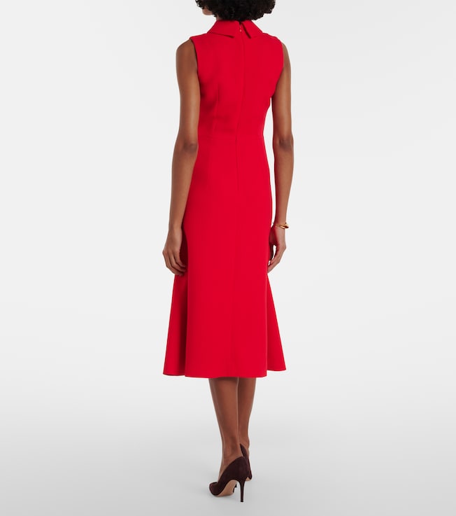 Emilia Wickstead Emilia Wickstead Leontine wool crêpe midi dress