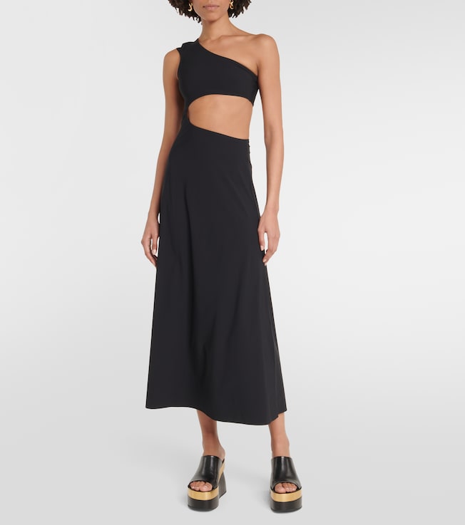 Dodo Bar Or Sheryl one-shoulder cutout maxi dress