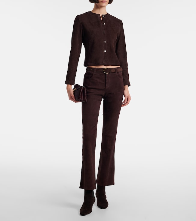 Stouls Astrid suede cardigan