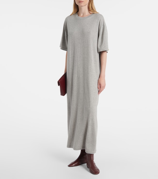 Extreme Cashmere Kris cotton and cashmere maxi dress