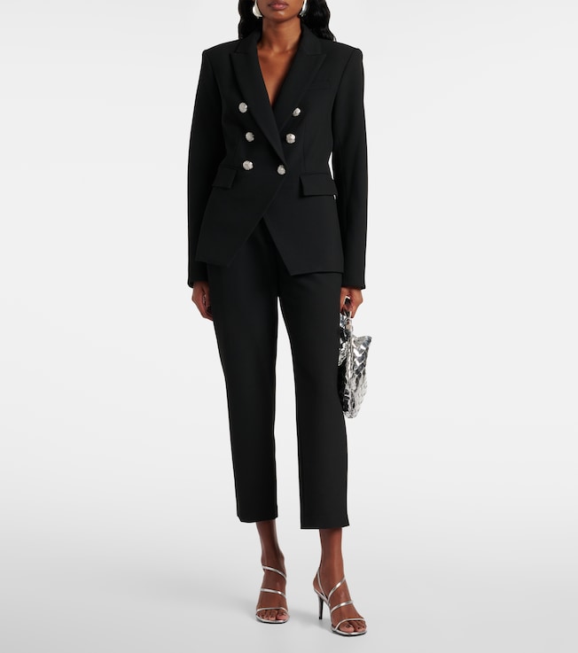 Veronica Beard Renzo high-rise slim cropped pants
