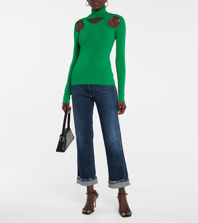 3x1 N.Y.C. Claudia high-rise straight jeans