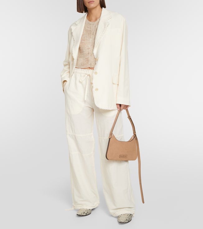 Acne Studios Cotton and linen blazer