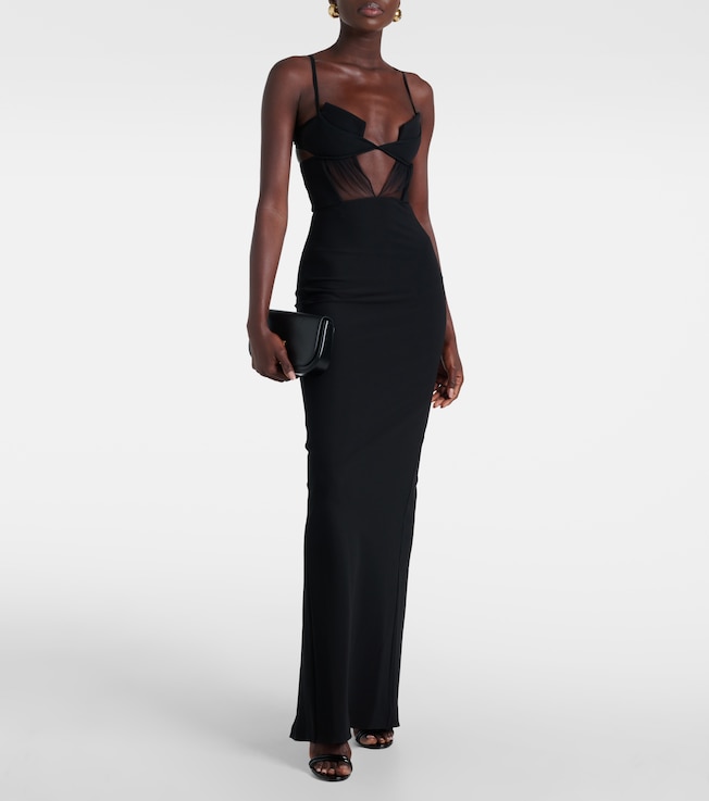 Nensi Dojaka Cutout gown
