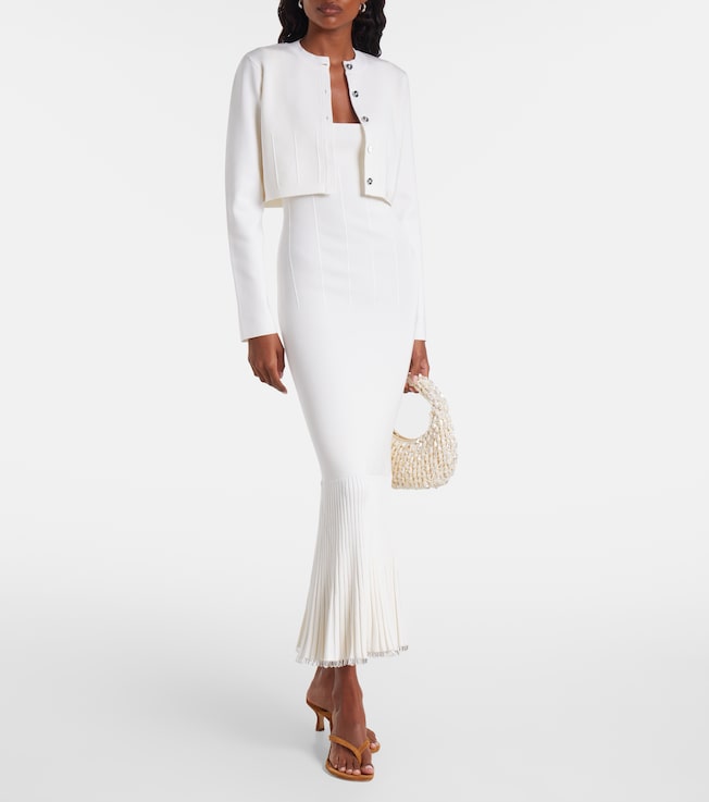 Galvan Atalanta cropped cardigan